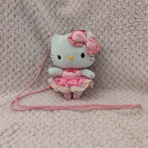 Vintage Licensed Sanrio Hello Kitty ballerina plush coin purse
